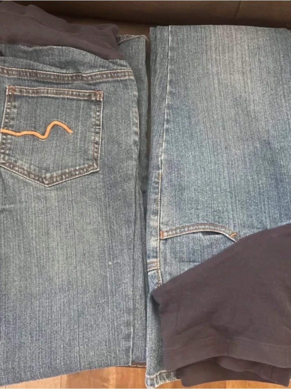 Maternity Jeans and Shirt
